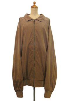 画像1: 1990's "SAXON" Big Size Zip Up Jacket　Camel　size XL~位 (表記 3LT) (1)