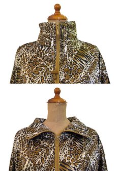 画像3: 1990's~ "Rafael" Animal Print Crazy Pattern Nylon Jacket　size M - L位 (表記 S) (3)