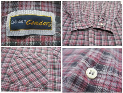 画像1: ~ 1970's OLD Europe L/S Pullover Long Shirts  PINK系　size M位  (表記 なし )