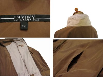 画像1: 1990's "SAXON" Big Size Zip Up Jacket　Camel　size XL~位 (表記 3LT)
