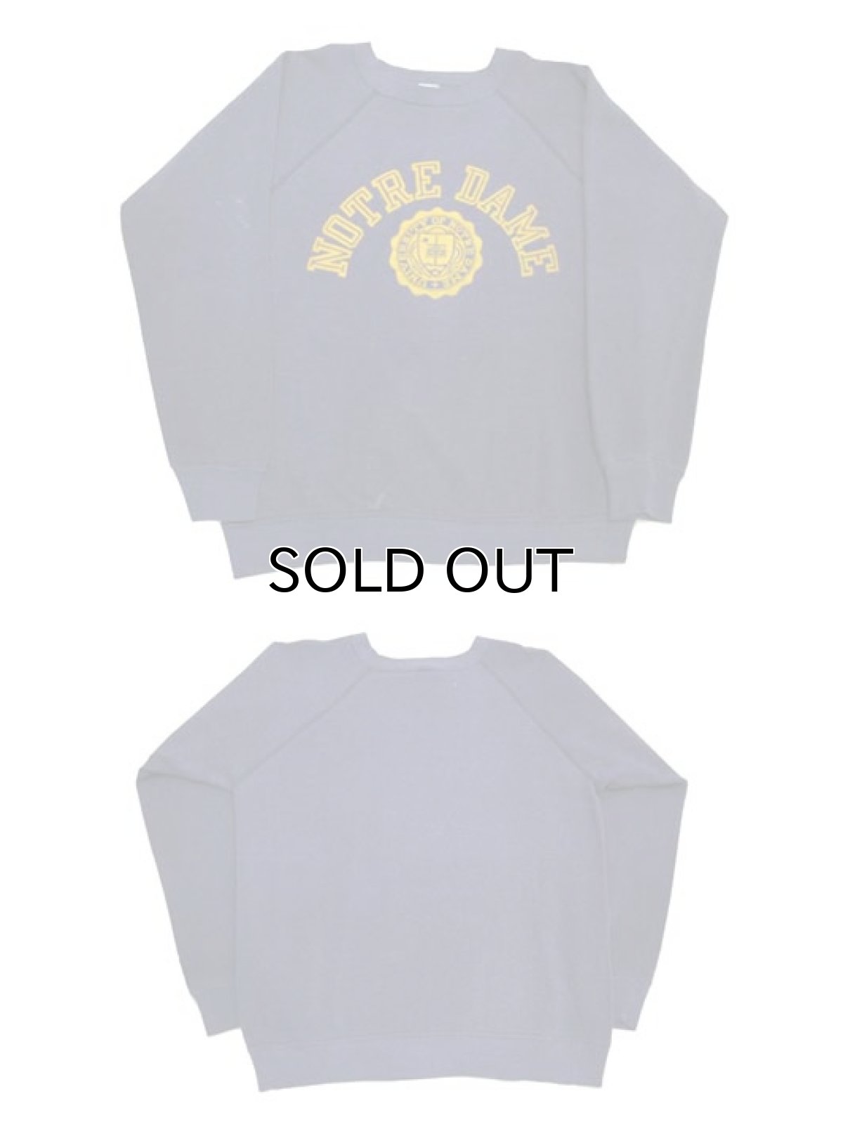 画像4: 1980's "Champion" College Print Sweat NAVY sizeS -  M 位 (表記 L) (4)