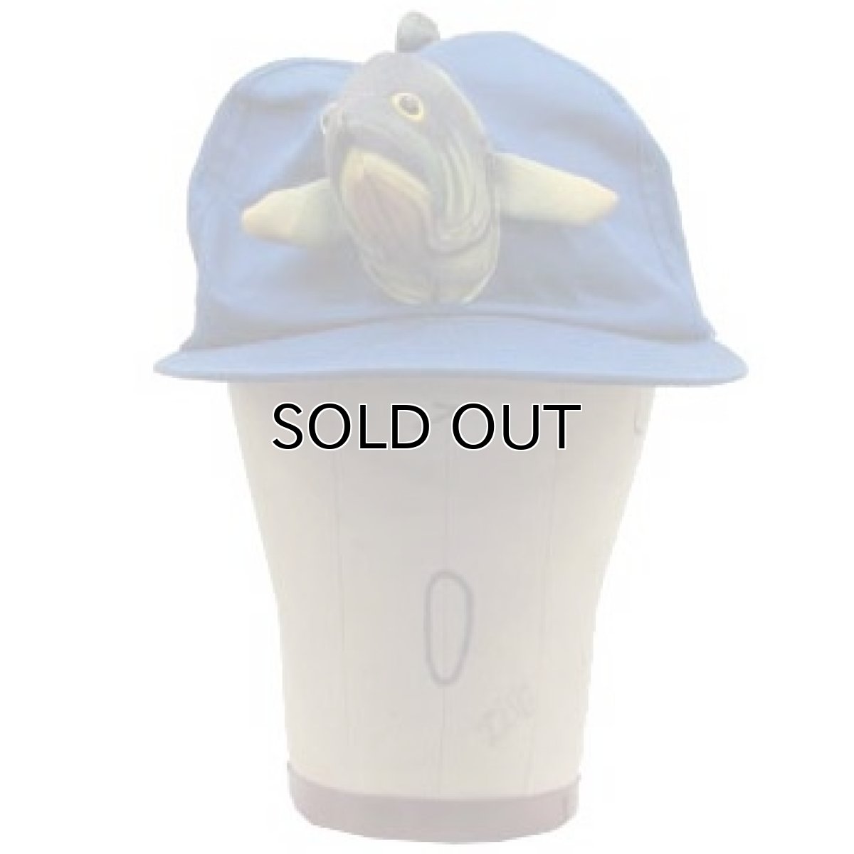 画像2: Decoration Cotton Cap　"魚"　color : BLUE (2)