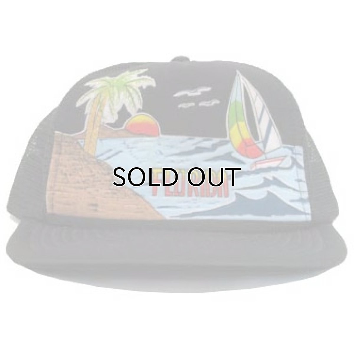 画像2: "Designer Award Headwear" FLORIDA Mesh Cap　color : BLACK (2)