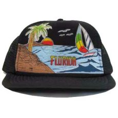 画像2: "Designer Award Headwear" FLORIDA Mesh Cap　color : BLACK (2)