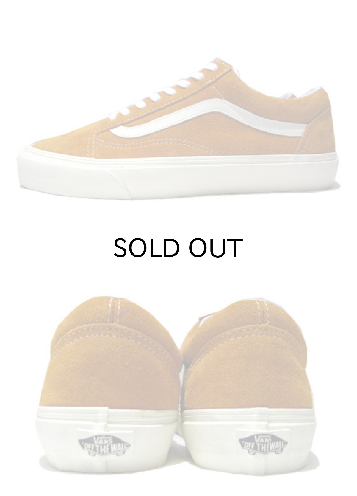 画像2: NEW VANS "OLD SCHOOL" Suede Sneaker　MUSTARD / NATURAL　size US 10 10.5 11.5 12 (2)