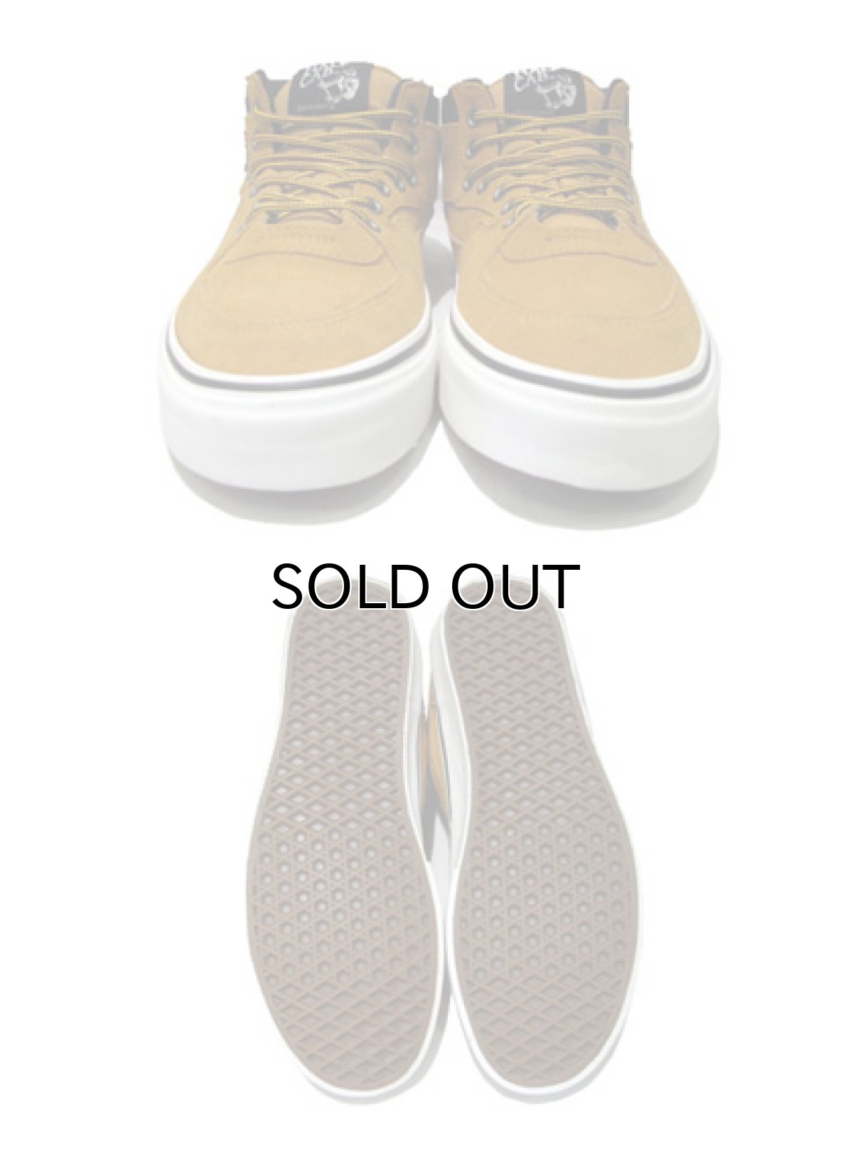 画像3: NEW VANS "HALF CAB" SUEDE Sneaker　CAMEL　size US 12  (3)