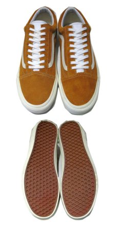 画像3: NEW VANS "OLD SCHOOL" Suede Sneaker　MUSTARD / NATURAL　size US 10 10.5 11.5 12 (3)