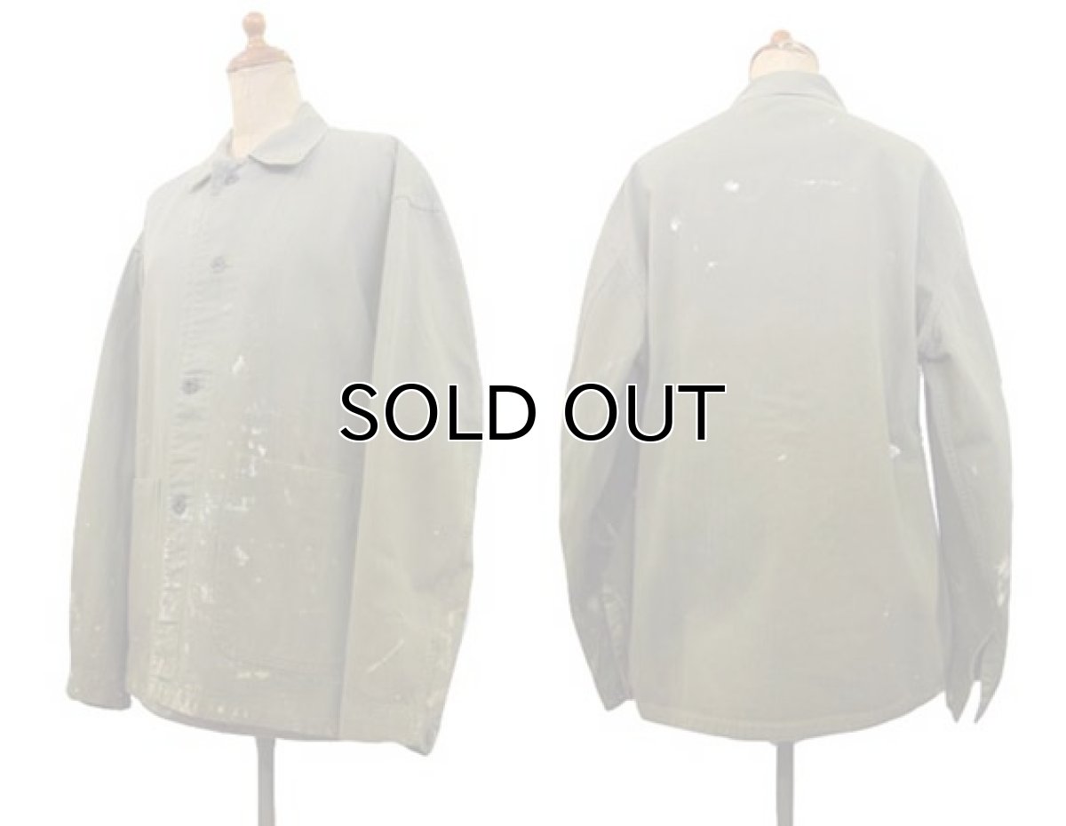 画像2: 1940's  USMC M-41 Herringbone Twill Jacket　size M - L ( 38 )位  (表記 不明) (2)