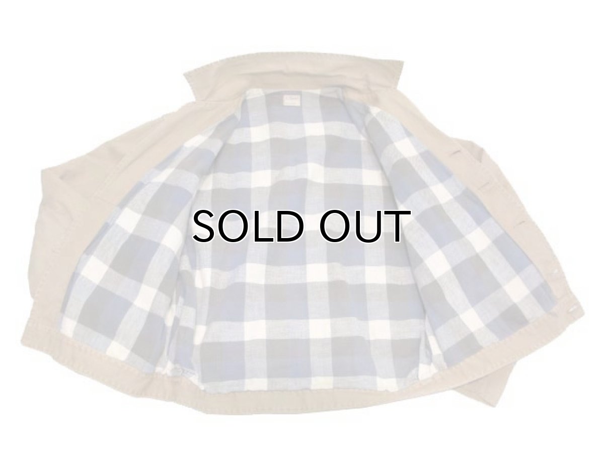 画像5: 1950's  "VOISINET" Herringbone Twill Work Jacket　size L - XL位  (表記 44) (5)