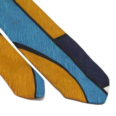 画像1: "EXPRESSIONS" Narrow Tie　color : BLUE 系