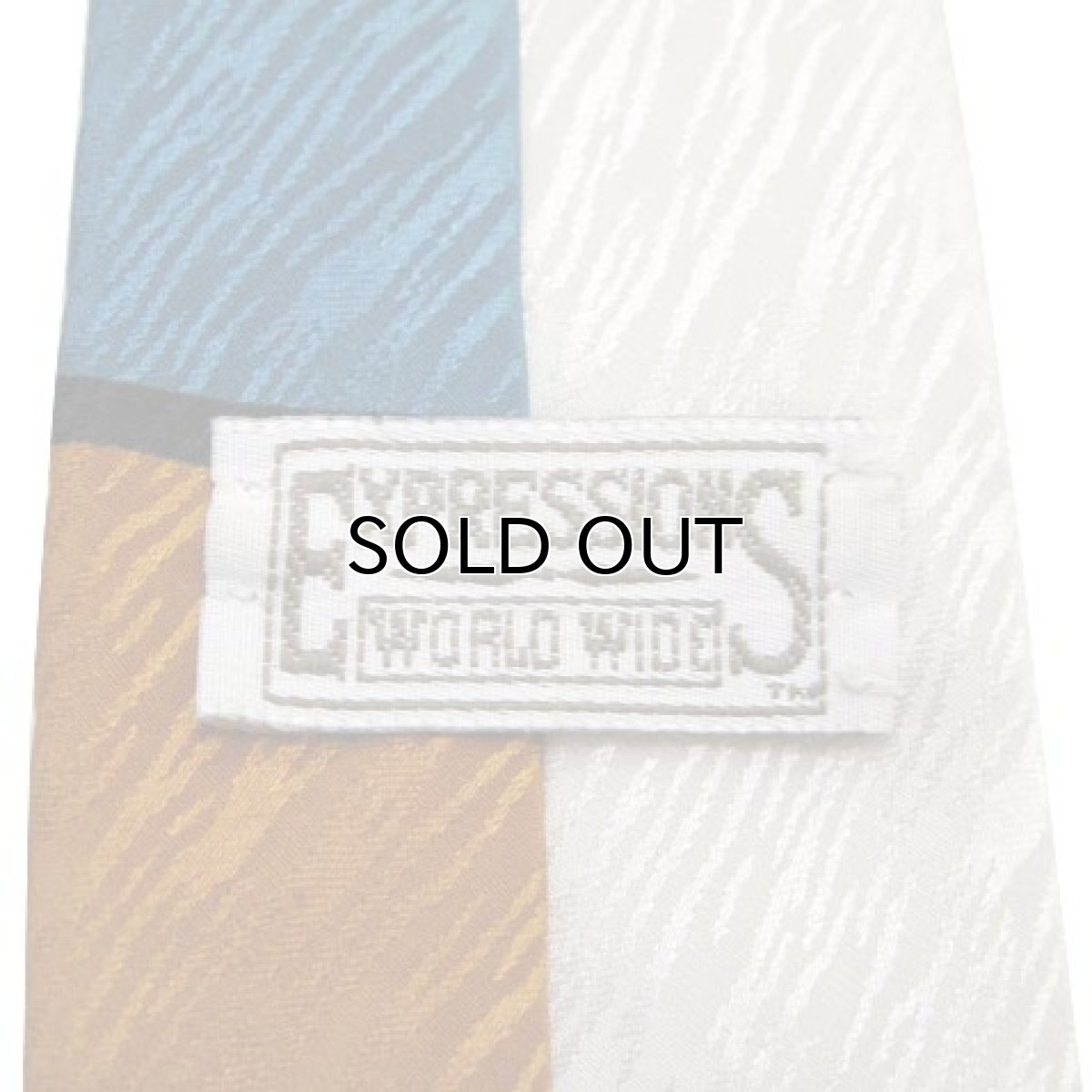 画像2: "EXPRESSIONS" Narrow Tie　color : BLUE 系 (2)