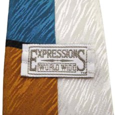 画像2: "EXPRESSIONS" Narrow Tie　color : BLUE 系 (2)