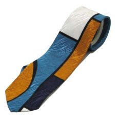 画像1: "EXPRESSIONS" Narrow Tie　color : BLUE 系 (1)