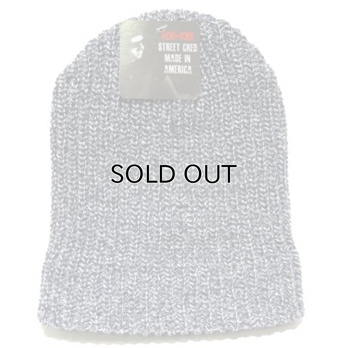 画像2: NewYorkHat アクリルワッチキャップ Hi HEATHER BLACK (2)