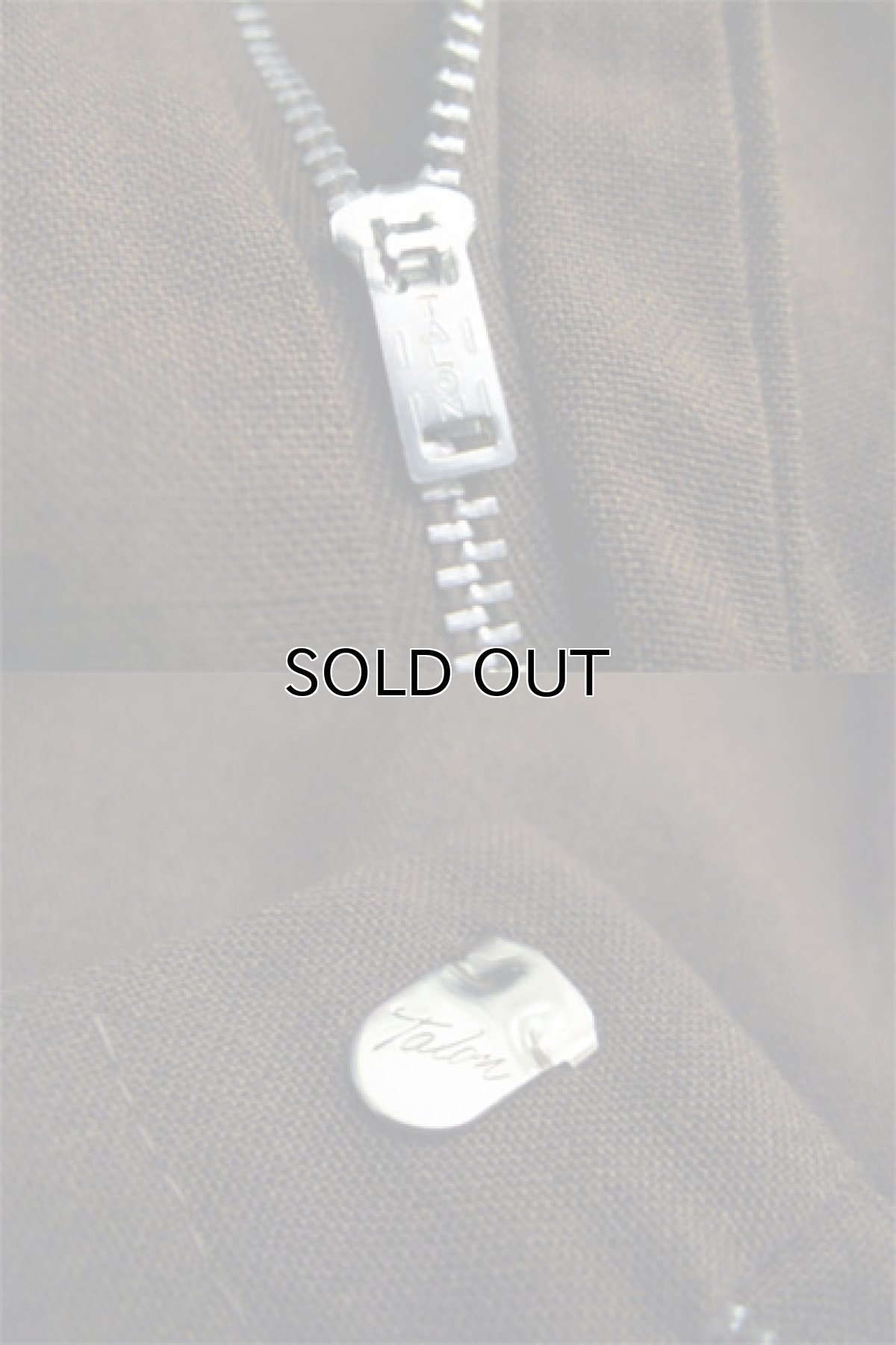 画像5: 1970's "KORATRON" Non Tuck Tapered Trousers Brown系 size 33 inch (表記 なし) (5)