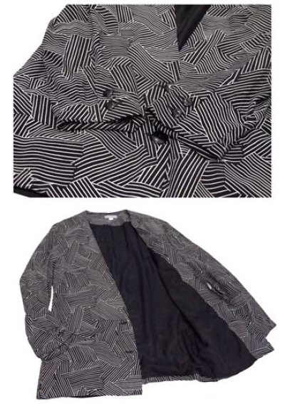 画像1: "CONDOR" Design Collarless Jacket "RAYON"　size M位 (表記 8)