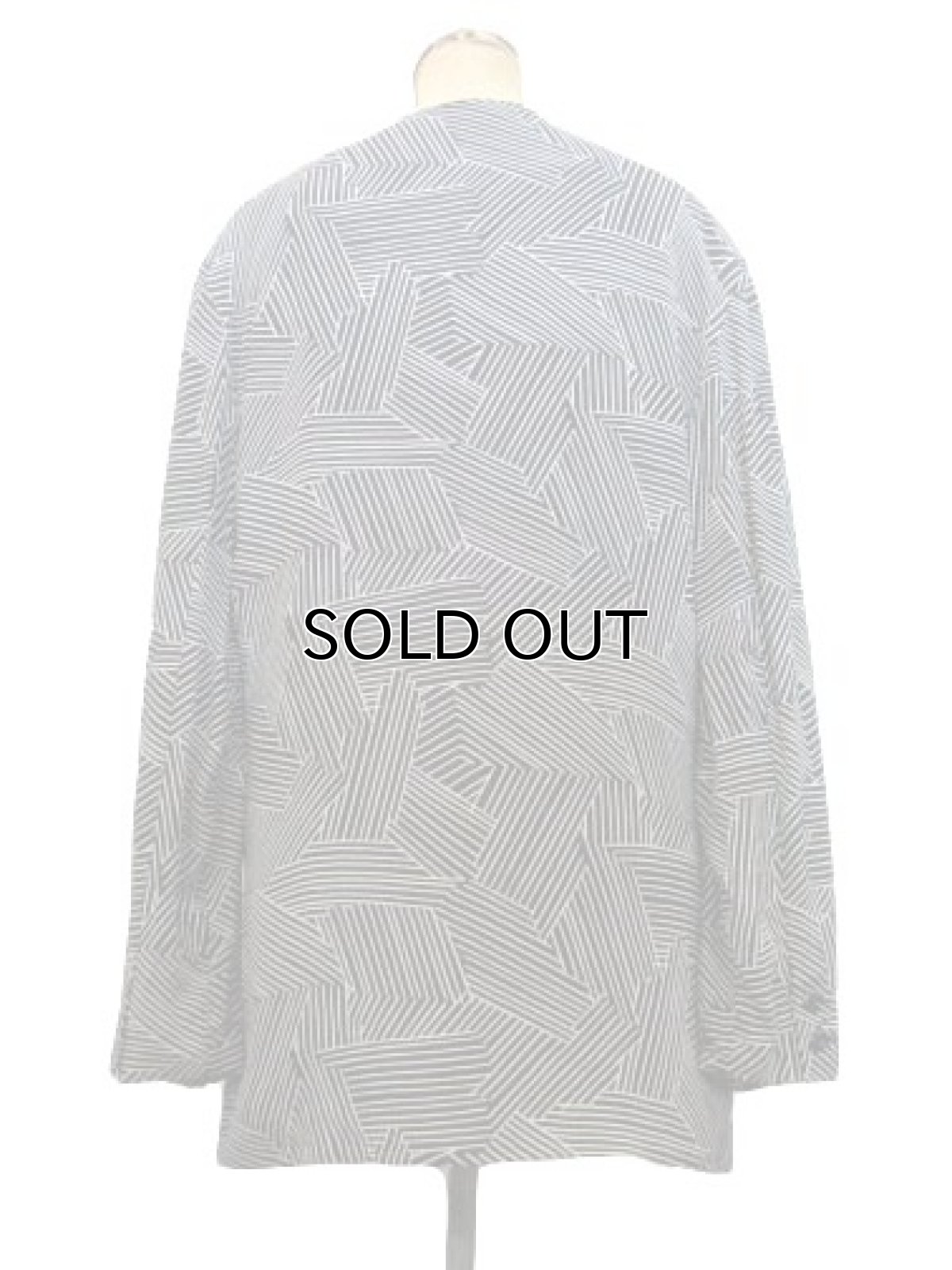 画像3: "CONDOR" Design Collarless Jacket "RAYON"　size M位 (表記 8) (3)