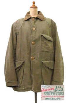 画像1: 1950's~  "American Outfitters" Hunting Jacket　OLIVE　size M位  (表記 不明) (1)