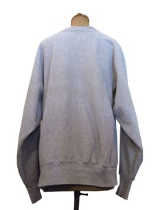 画像2: 1990's "Champion" Reverse Weave "MIT" Sweat GREY 染み込み　size 表記 XL (2)