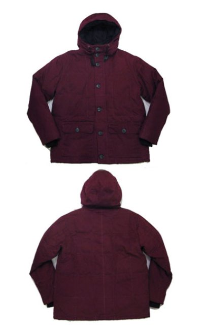 画像1: NEW "Saturdays Surf NYC Henley Down Jacket　Burgundy　size M