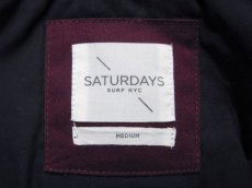 画像5: NEW "Saturdays Surf NYC Henley Down Jacket　Burgundy　size M (5)