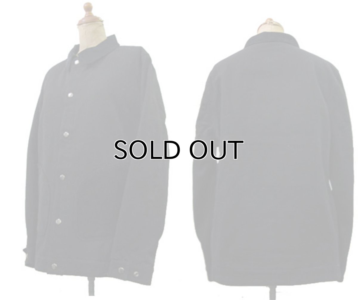 画像2: NEW "Saturdays Surf NYC" Cotton Work Jacket　Black　size S (2)