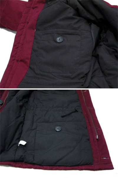 画像3: NEW "Saturdays Surf NYC Henley Down Jacket　Burgundy　size M