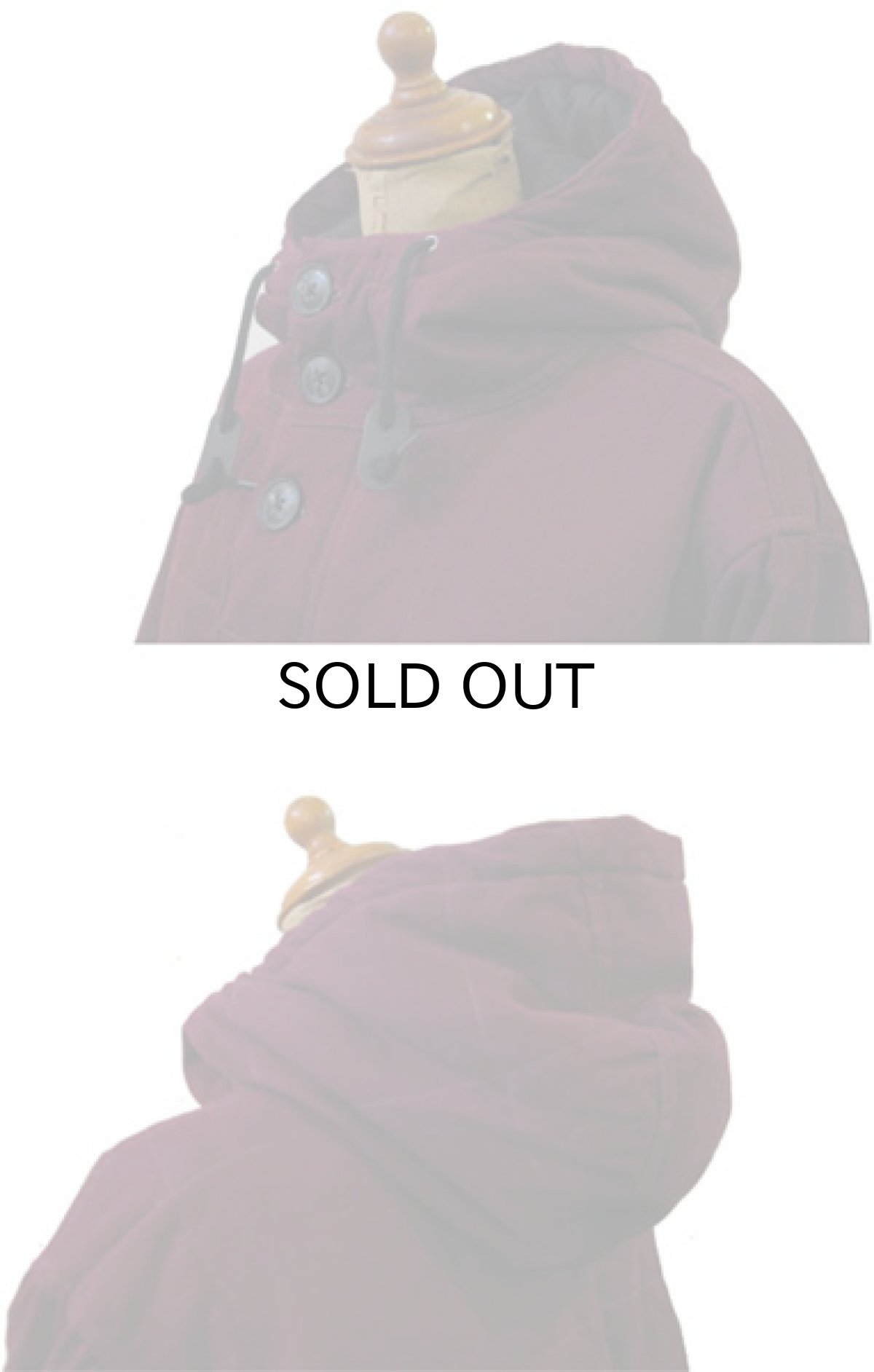 画像3: NEW "Saturdays Surf NYC Henley Down Jacket Burgundy size M (3)