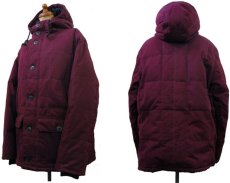 画像2: NEW "Saturdays Surf NYC Henley Down Jacket　Burgundy　size M (2)