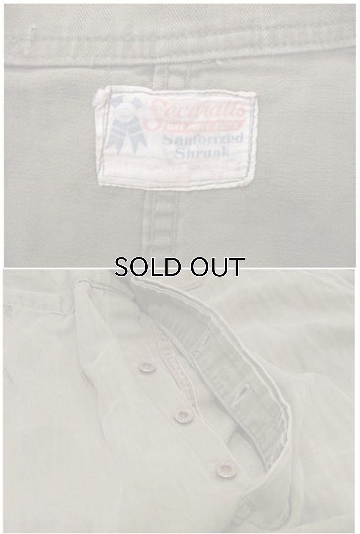 画像3: 1940 - 50's "Securalls" Herringbone Twill Worker All in one  size M  (表記 38) (3)