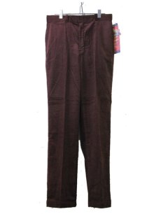 画像3: 1990's "Dickies" Corduroy Trousers DEAD STOCK  made in USA  BROWN　size W32 x L32  (3)