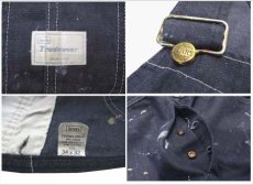 画像3: 1970's "Sears" Painting Denim Overall  size M-L  (表記 34 x 32) (3)