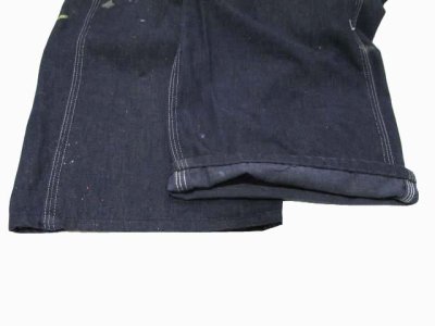 画像2: 1970's "Sears" Painting Denim Overall  size M-L  (表記 34 x 32)