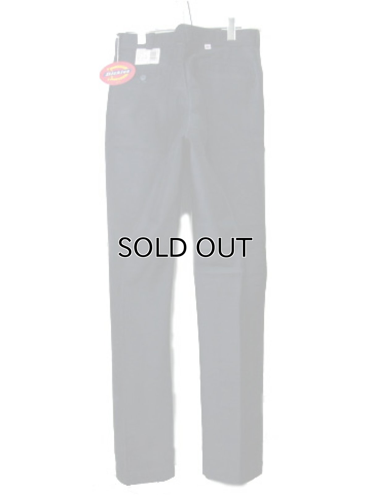 画像5: 1990's "Dickies" ヨコ畝 Corduroy Trousers DEAD STOCK  made in USA  NAVY size W32 x L30 (5)