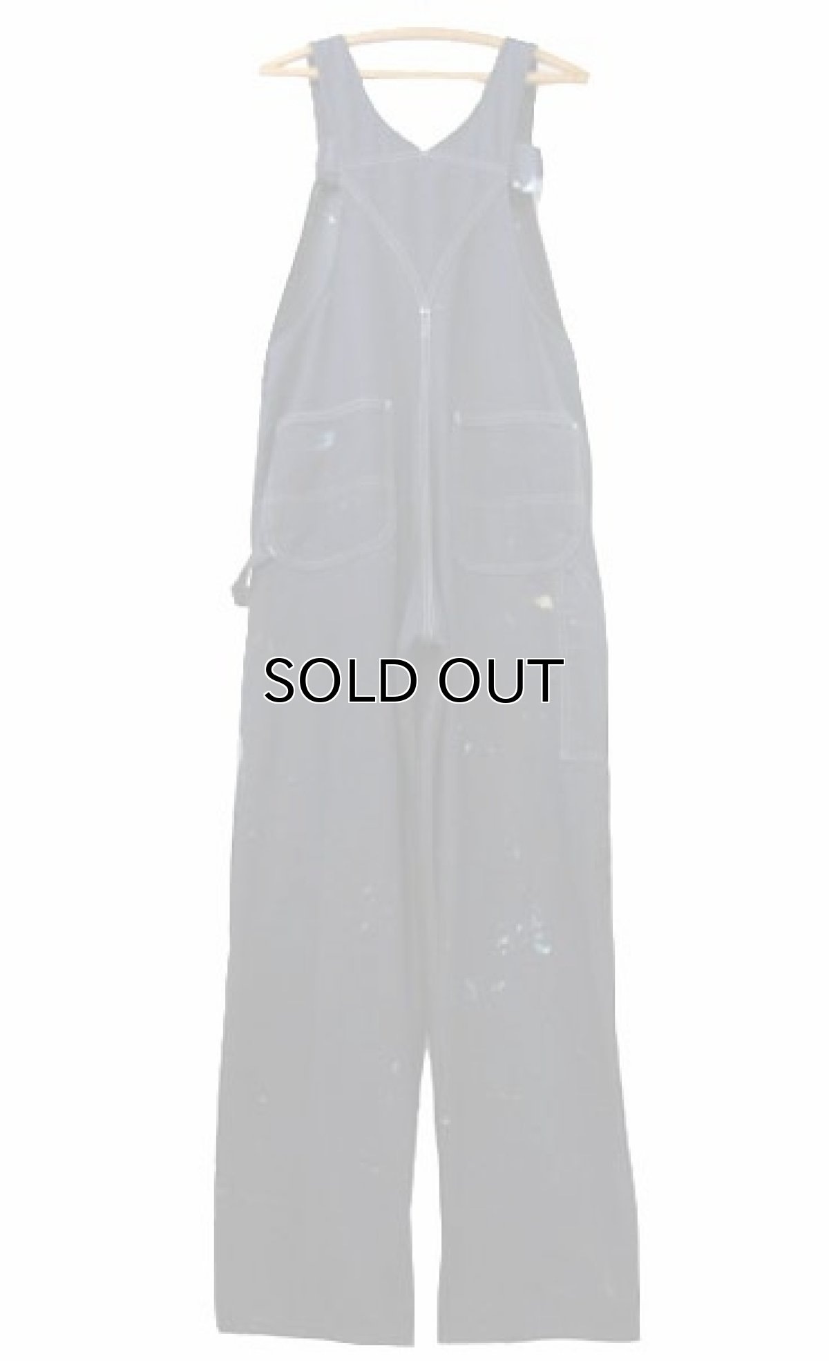 画像2: 1970's "Sears" Painting Denim Overall  size M-L  (表記 34 x 32) (2)