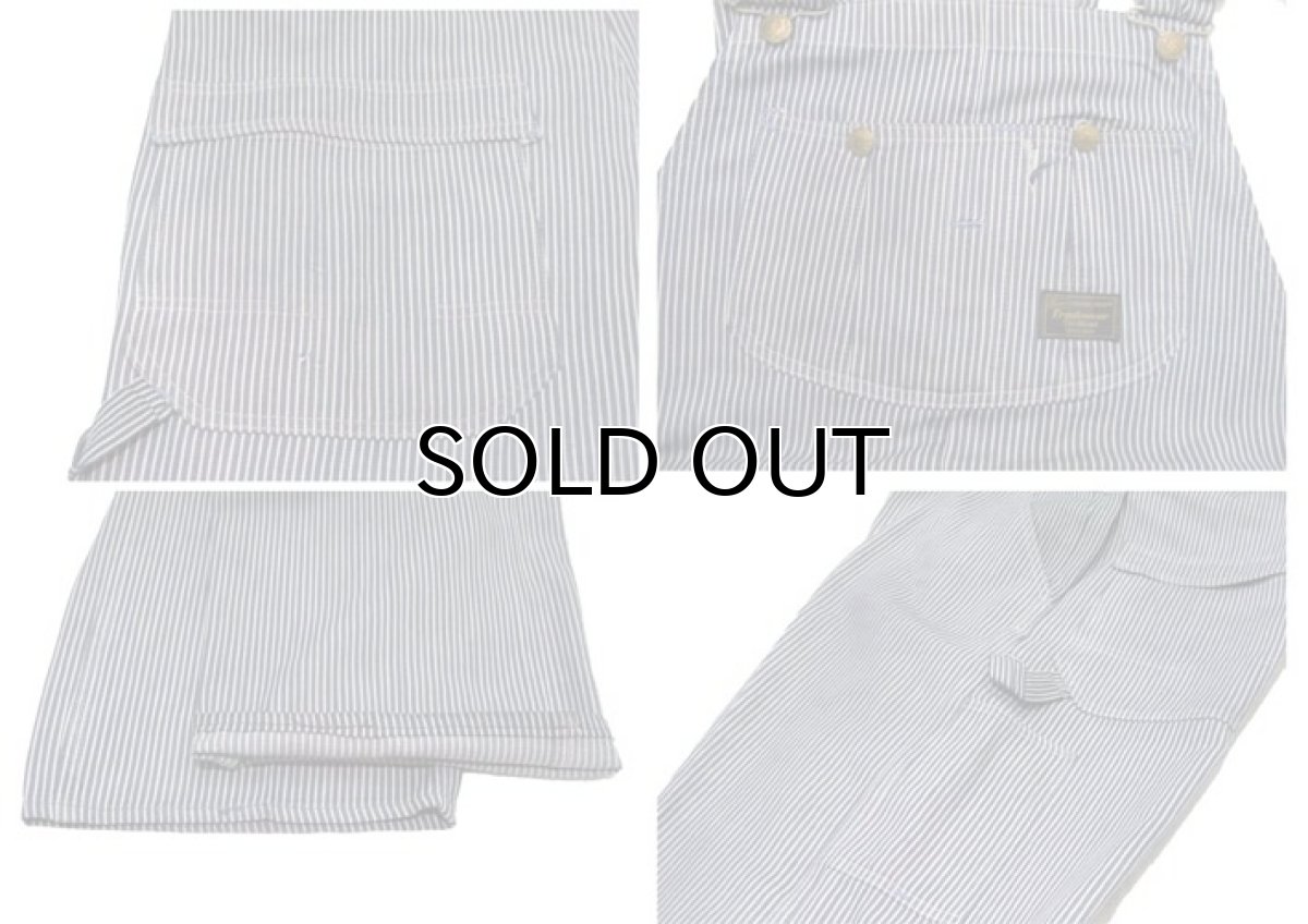 画像4: 1970's "Sears" Hickory Stripe Overall  size L  (表記 不明) (4)