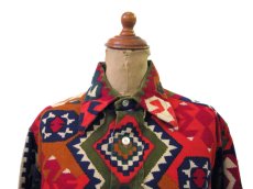 画像3: 1970's~ "GANT" Heavy Cotton L/S Pullover Shirts　(総柄)　size M (表記 16 ML) (3)