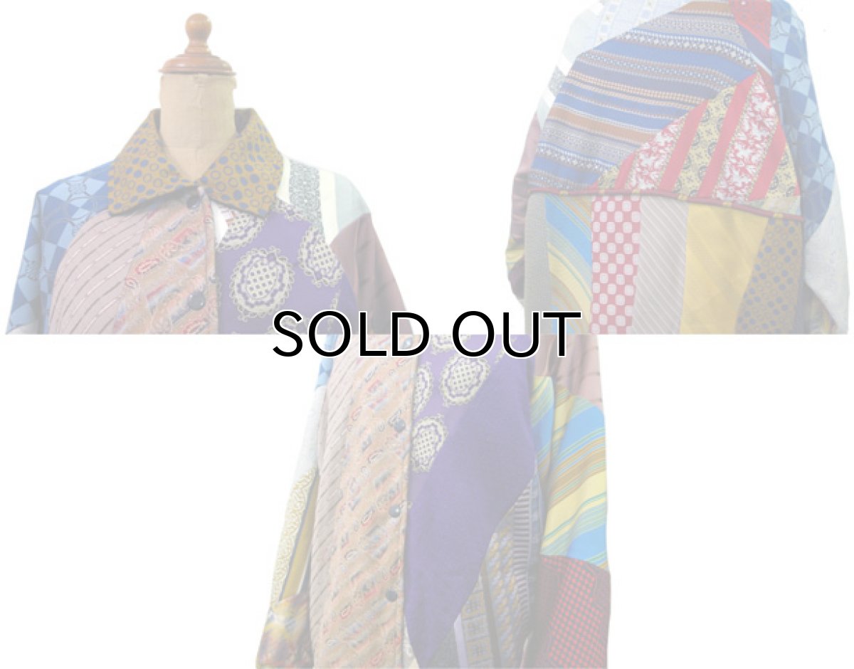 画像3: 1980's~ Design Crazy Pattern Quilt Jacket　size M - L位 (表記 なし) (3)