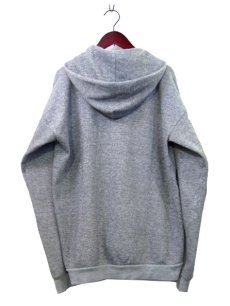 画像2: 1970's "UNKNOWN" Zip Up Sweat Parka　Heather GREY　size M (表記 なし) (2)