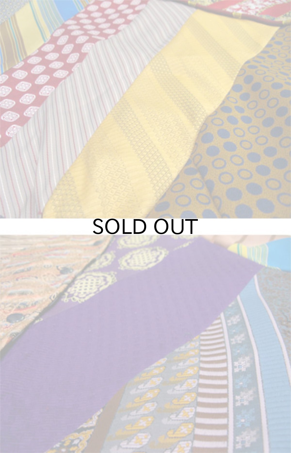 画像4: 1980's~ Design Crazy Pattern Quilt Jacket　size M - L位 (表記 なし) (4)