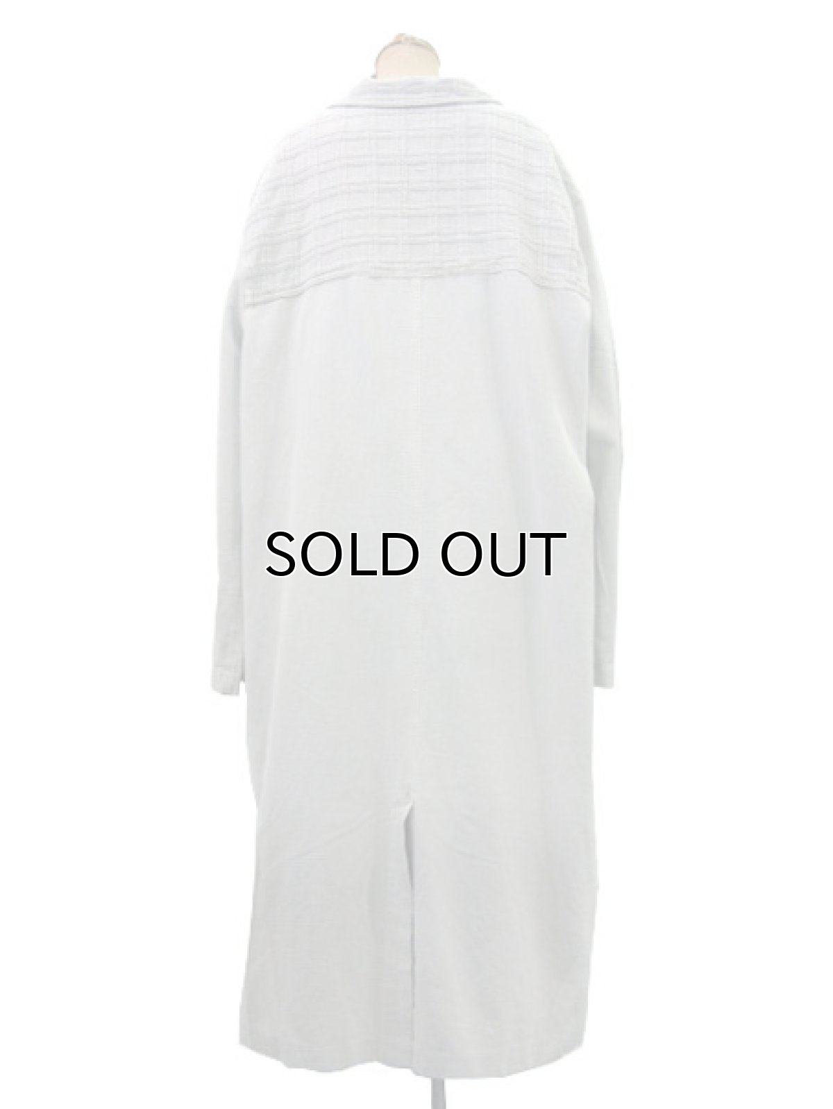 画像2: 1990's~ Design Single Long Coat made in USA color : BEIGE size L (表記 なし) (2)