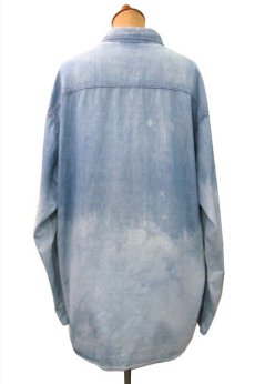 画像3: 1980's~ "Clodia Dee" Rhinestone Denim L/S Shirts　Blue Denim　size M-L (表記 M) (3)