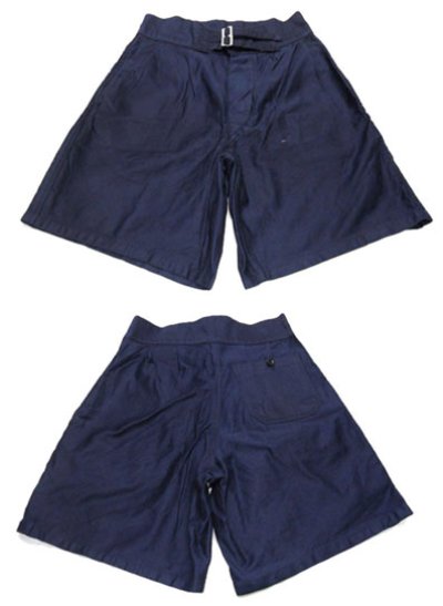 画像3: 1960's Italian Military Gurkha Shorts　Navy　size w29.5 inch