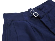 画像5: 1960's Italian Military Gurkha Shorts　Navy　size w29.5 inch (5)