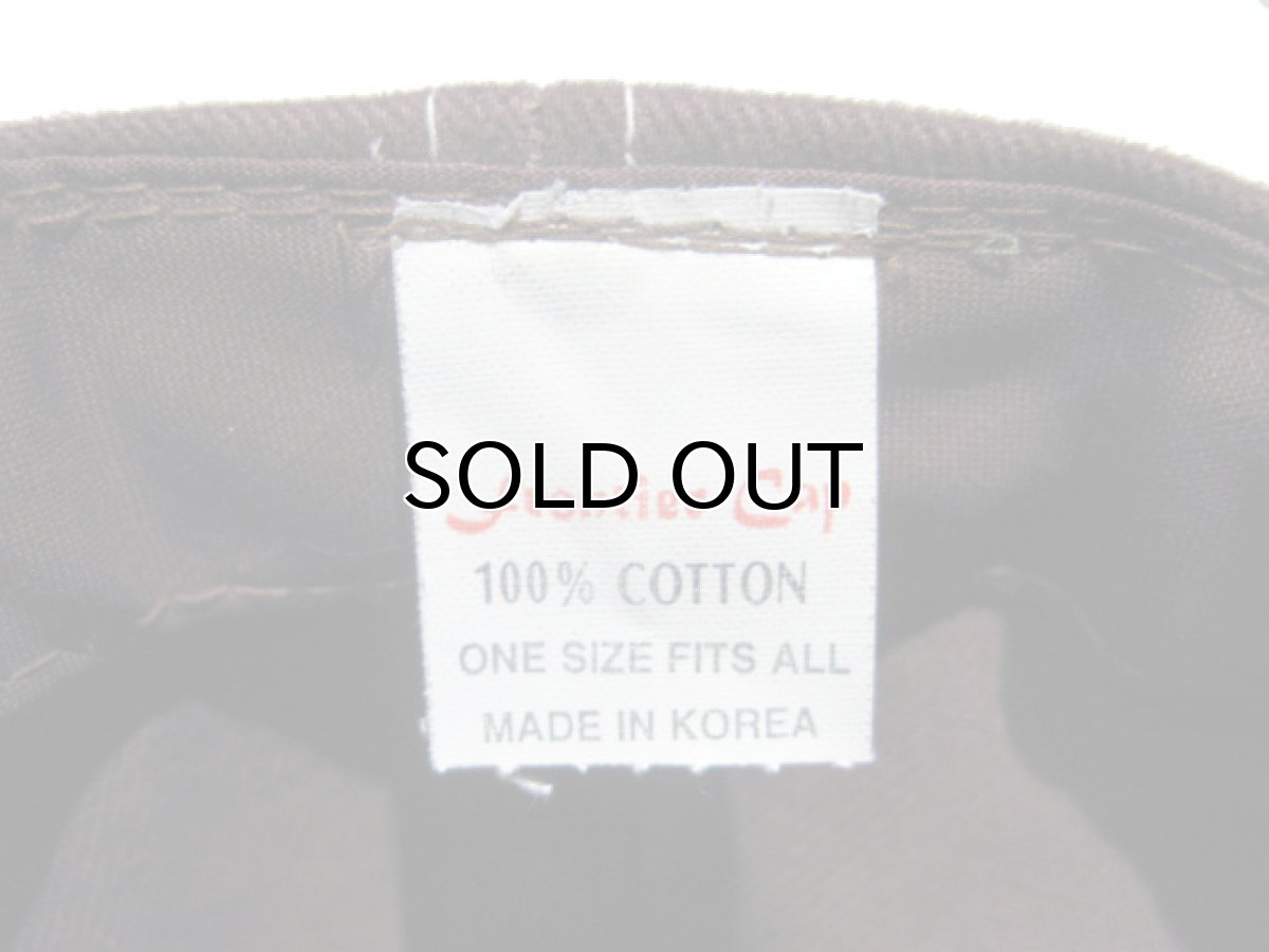 画像5: 1990's~ "FRONTIER" Cotton Baseball Cap DEADSTOCK　BROWN　size : one size (5)