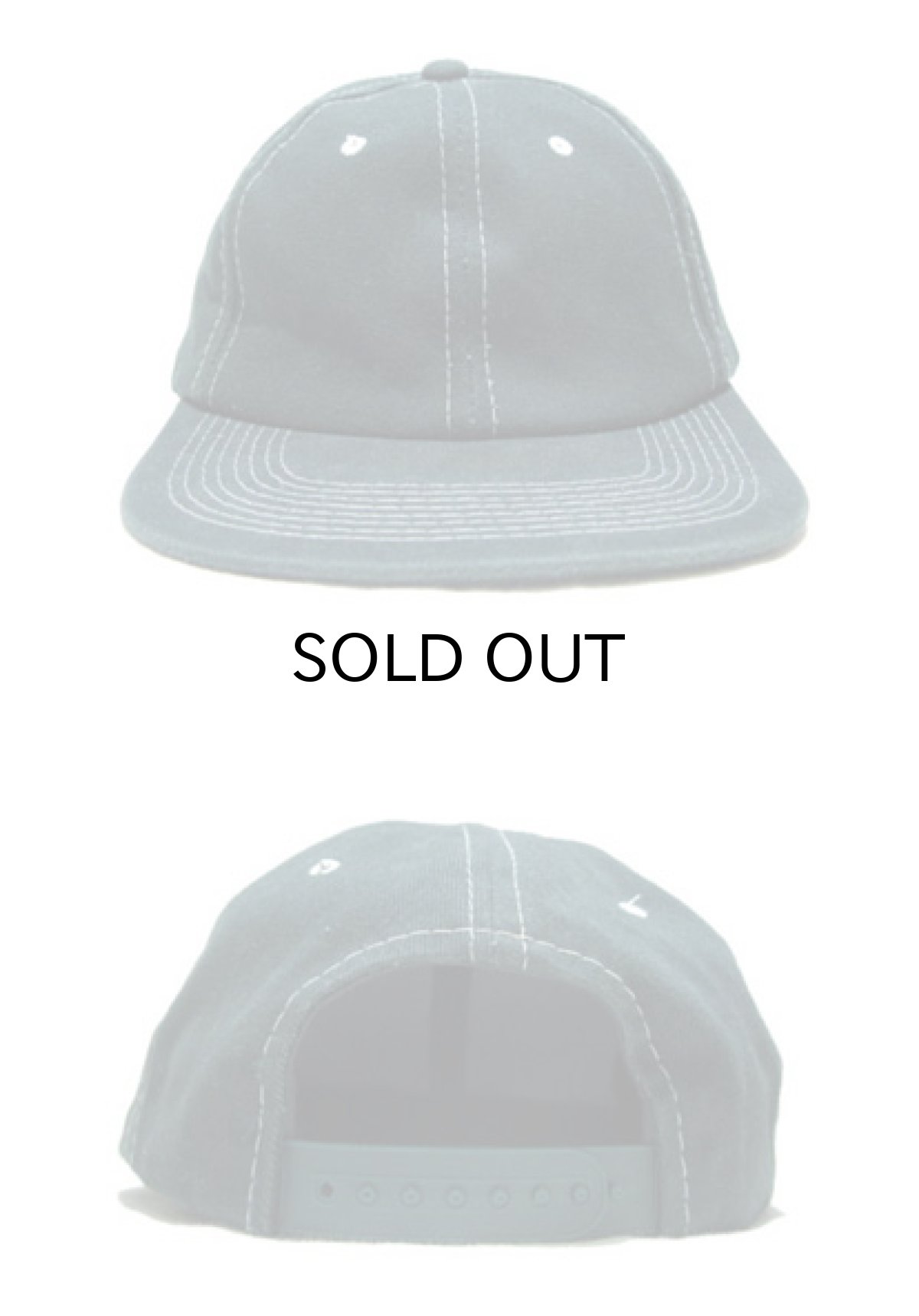 画像2: 1990's~ "FRONTIER" Cotton Baseball Cap DEADSTOCK　GREEN　size : one size (2)