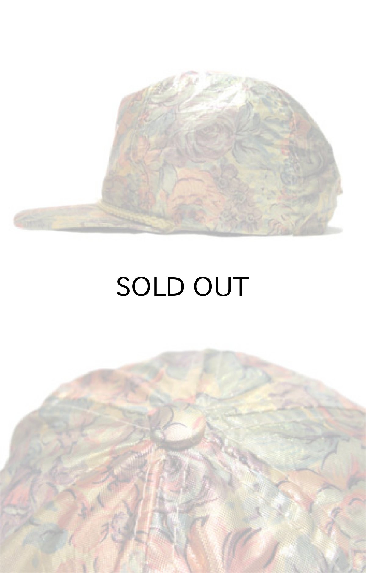 画像3: 1980's~ "CANADA" Flower Pattern Cap (総柄) size : one size (3)