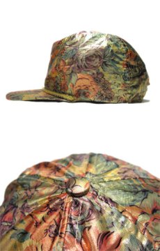 画像3: 1980's~ "CANADA" Flower Pattern Cap　(総柄)　size : one size (3)