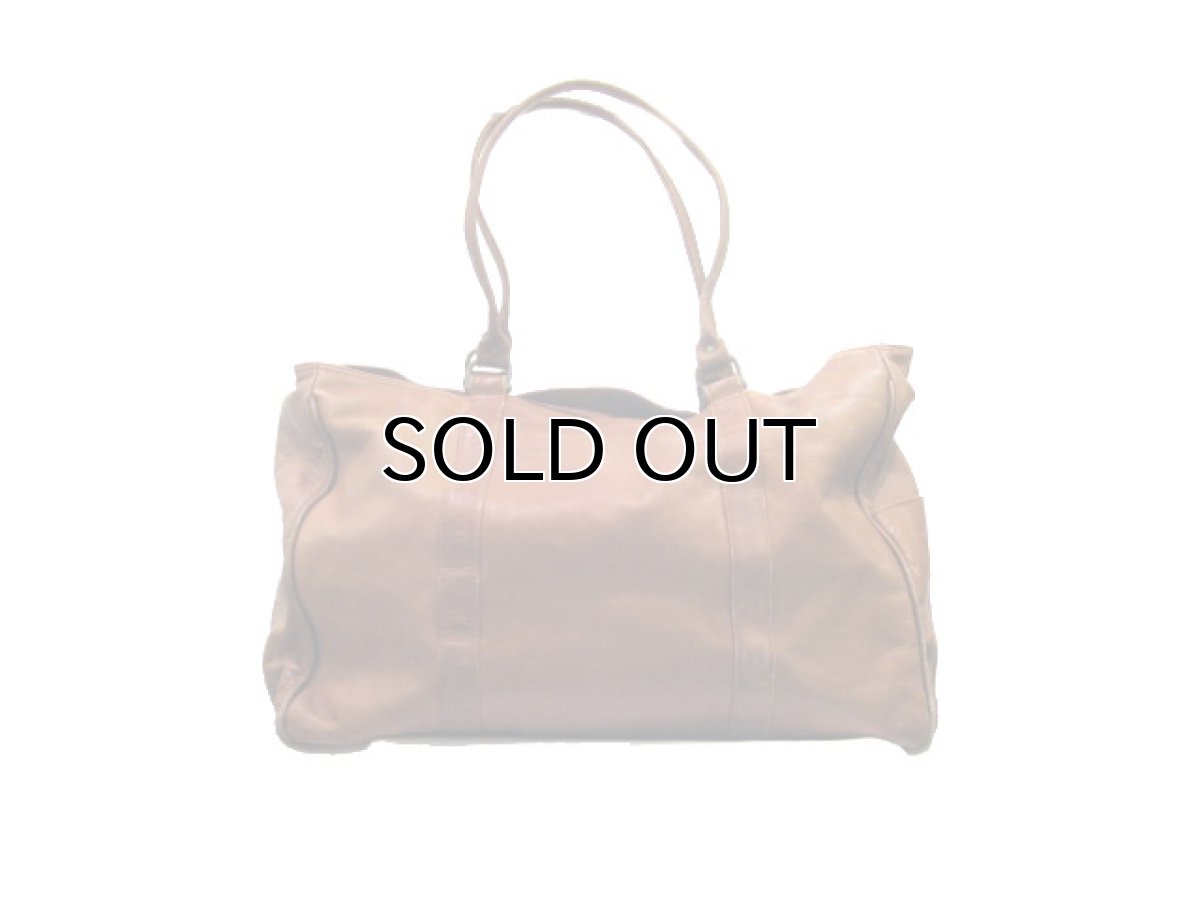 画像2: 1970's Leather Boston Bag made in COLOMBIA　color : BROWN　  (2)