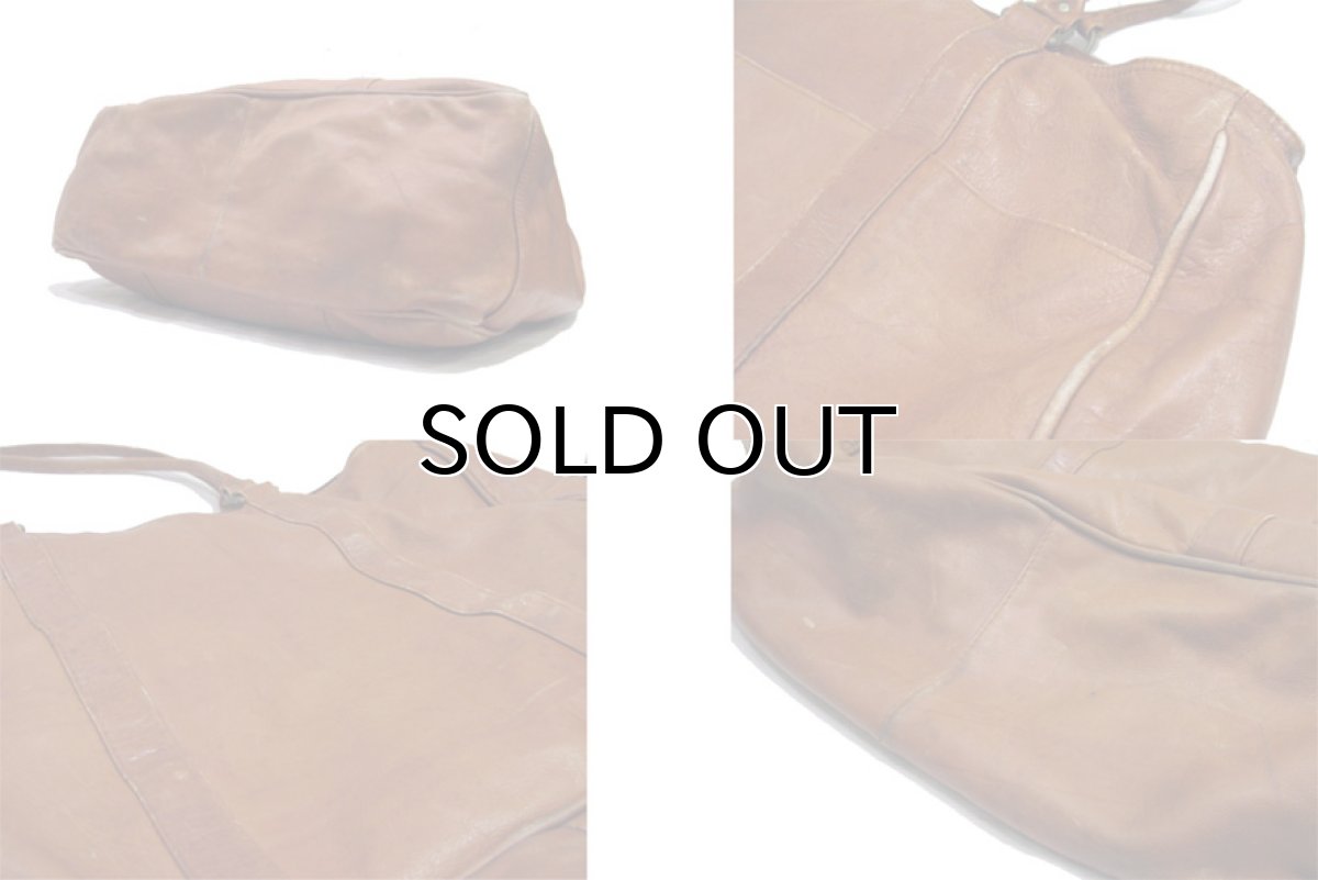 画像3: 1970's Leather Boston Bag made in COLOMBIA　color : BROWN　  (3)